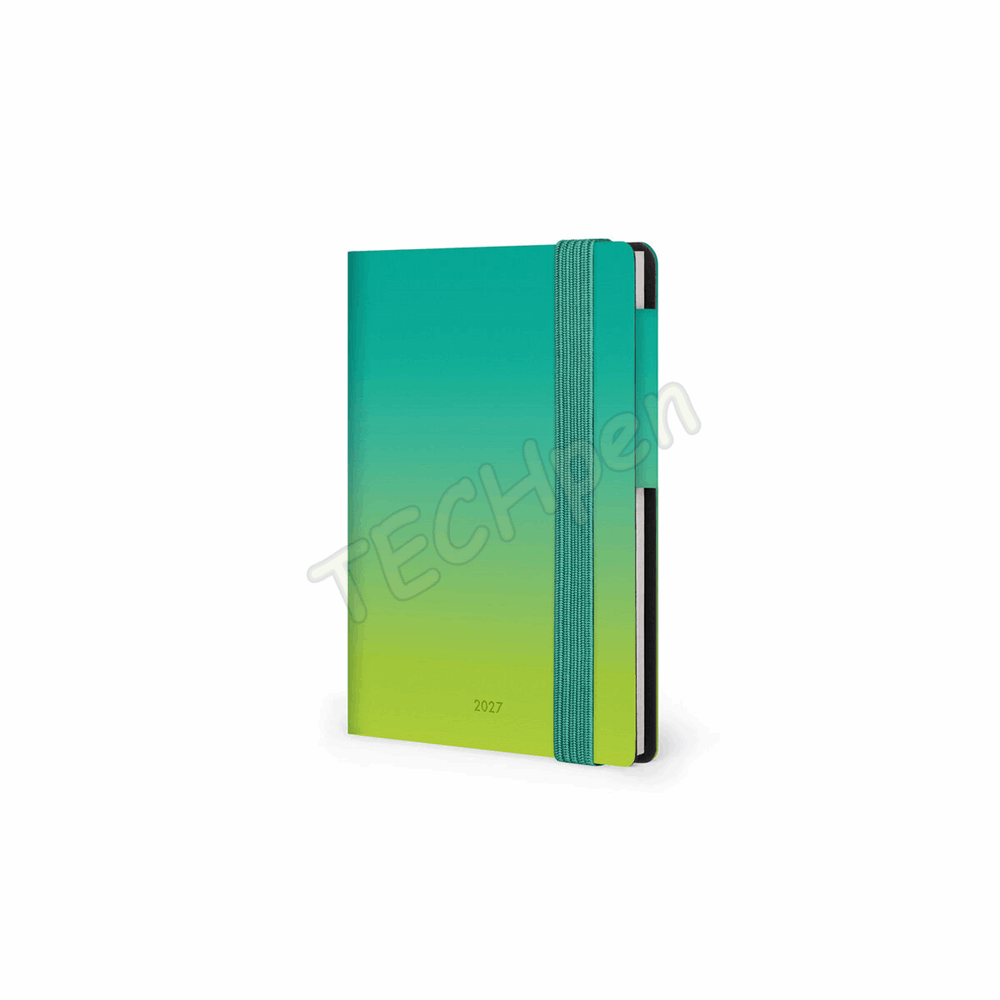 LEGAMI AG2712012 12-MONTH DIARY 2027 - SHADES OF GREEN - MINI - WEEKLY
