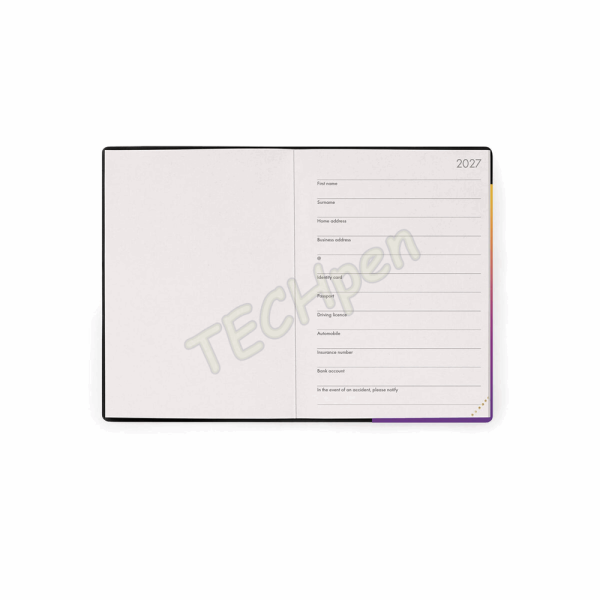 LEGAMI AG2712033 12-MONTH DIARY 2027 - SUNSET VIBES - SMALL - DAILY