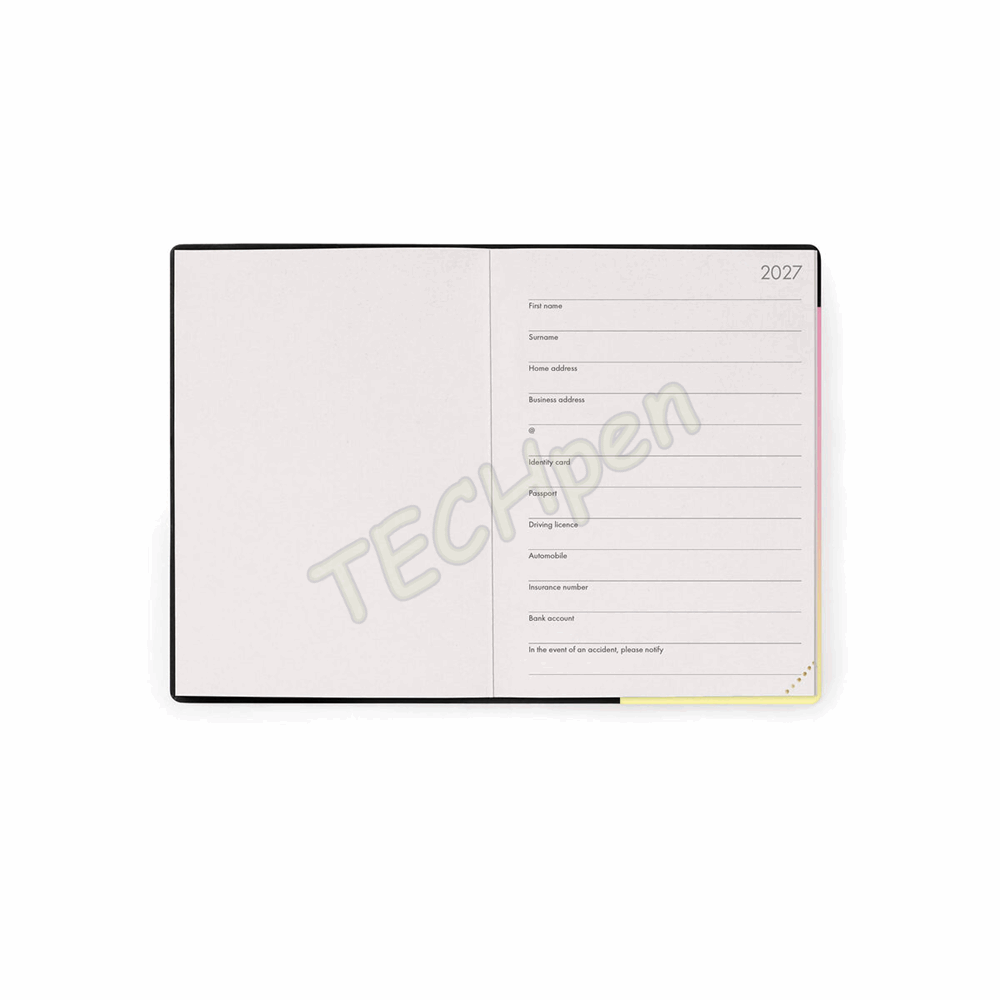 LEGAMI AG2712035 12-MONTH DIARY 2027 - SUNRISE LOVER - SMALL - DAILY