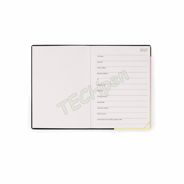 LEGAMI AG2712035 12-MONTH DIARY 2027 - SUNRISE LOVER - SMALL - DAILY