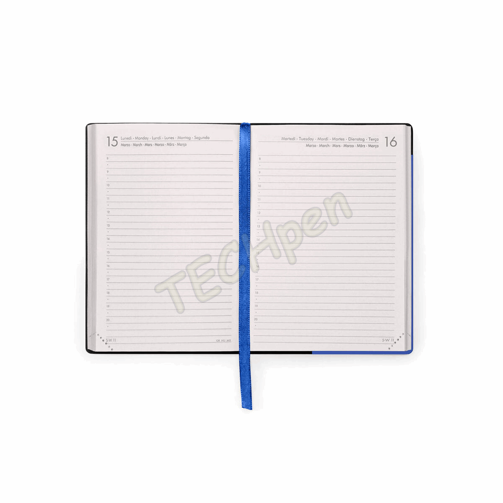 LEGAMI AG2712040 12-MONTH DIARY 2027 - ECLECTIC BLUE - SMALL - DAILY