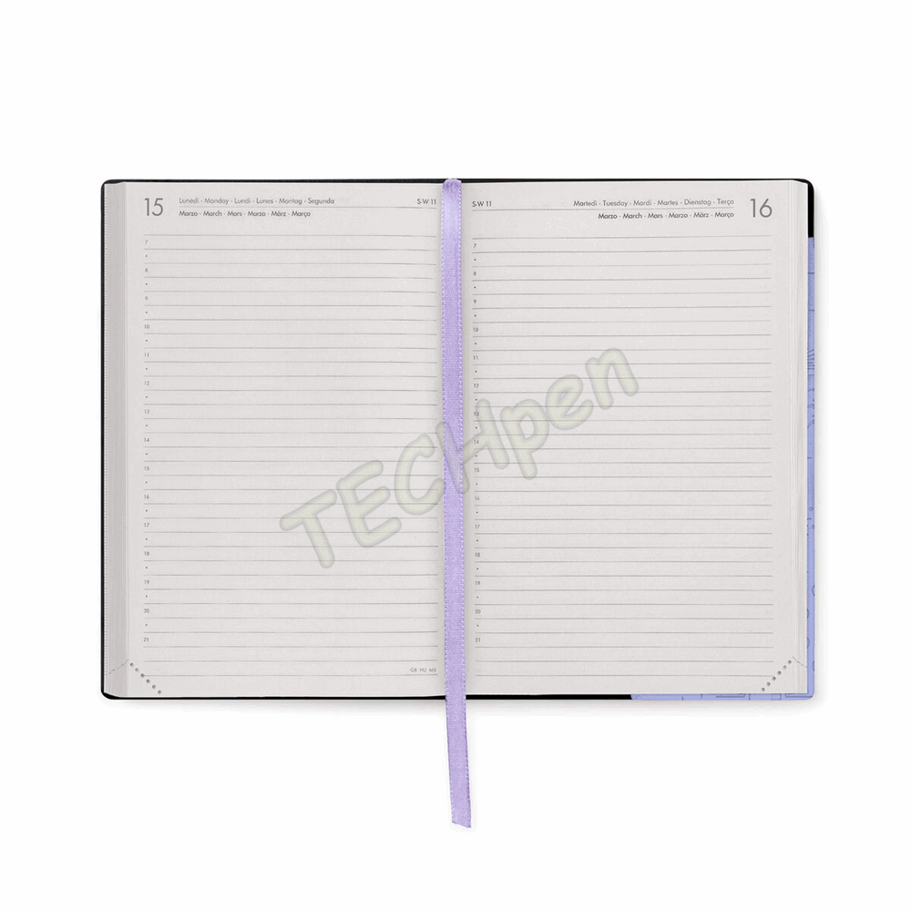 LEGAMI AG2712042 12-MONTH DIARY 2027 - COSMIC LILAC - MEDIUM - DAILY