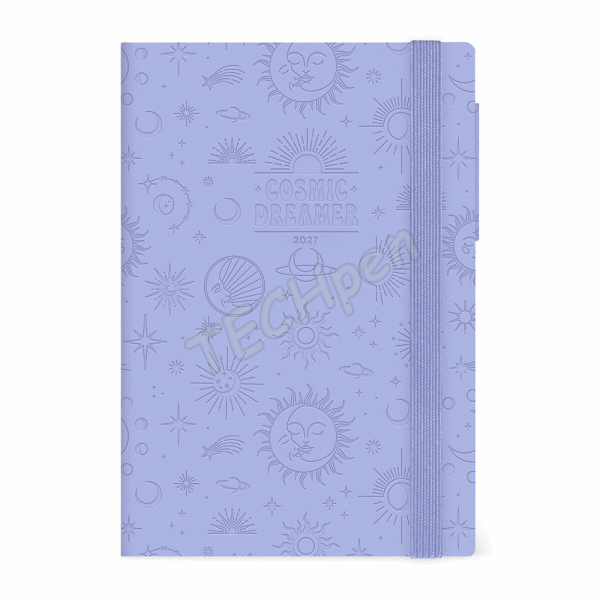 LEGAMI AG2712050 12-MONTH DIARY 2027 - COSMIC LILAC - MEDIUM - WEEKLY