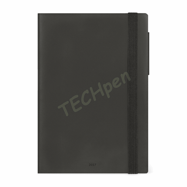LEGAMI AG2712055 12-MONTH DIARY 2027 - BLACK SUIT - MEDIUM - WEEKLY