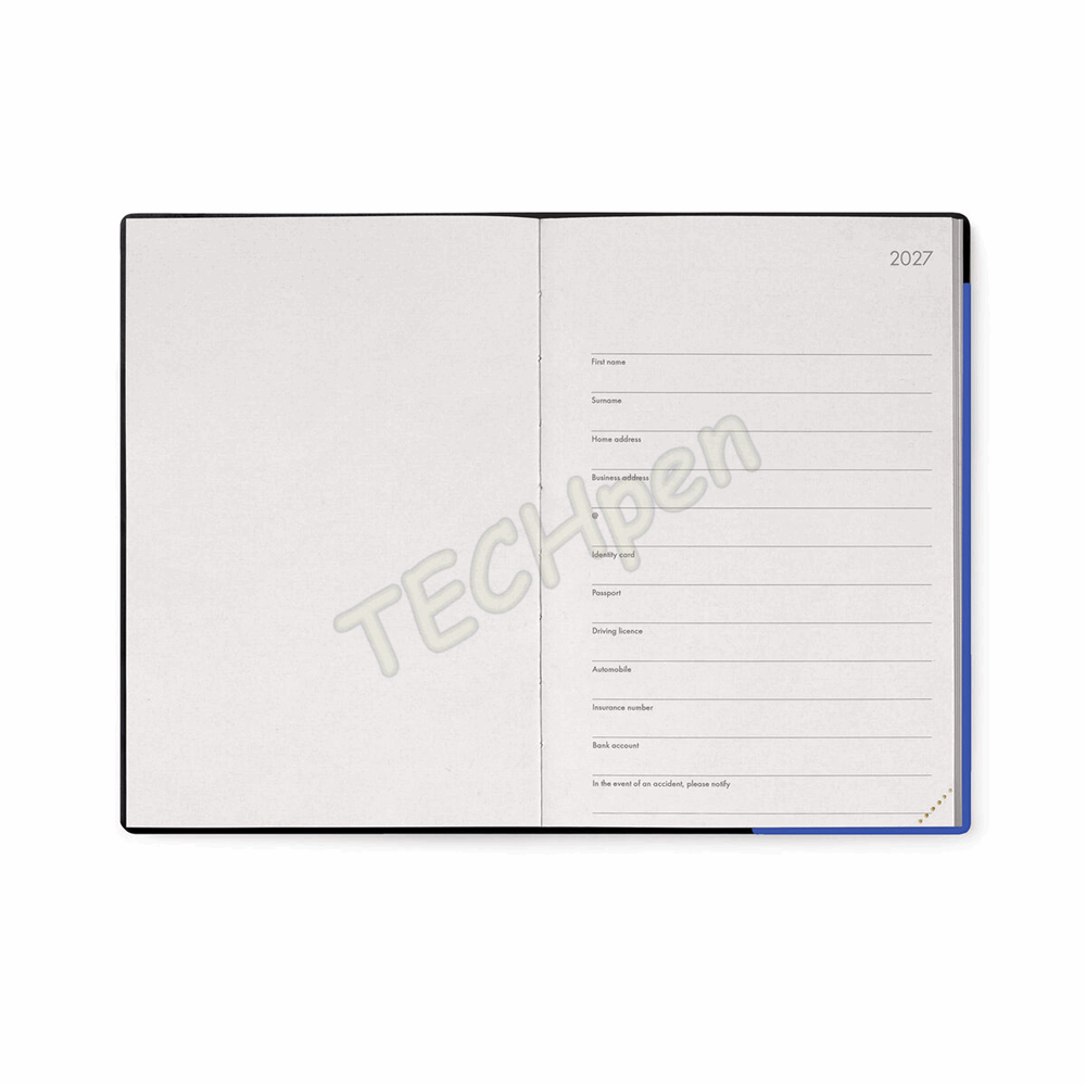 LEGAMI AG2712056 12-MONTH DIARY 2027 - ECLECTIC BLUE - MEDIUM - WEEKLY