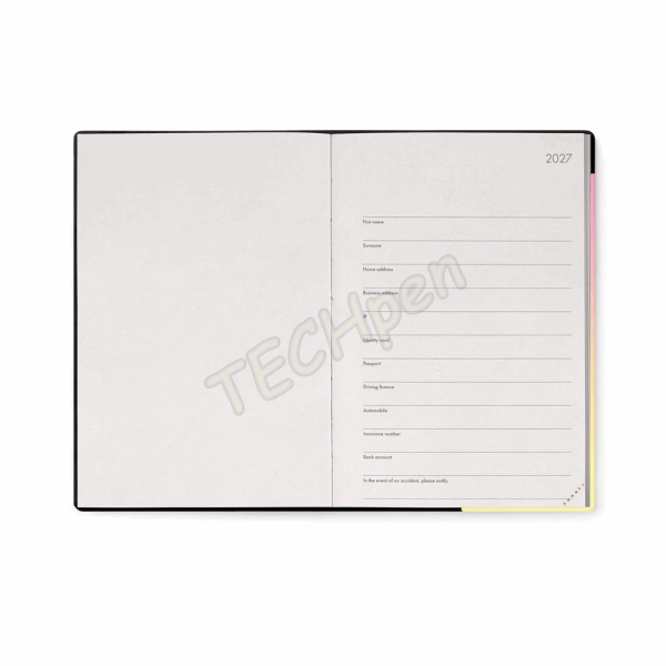 LEGAMI AG2712059 12-MONTH DIARY 2027 - SUNRISE LOVER - MEDIUM - WEEKLY WITH NOTEBOOK