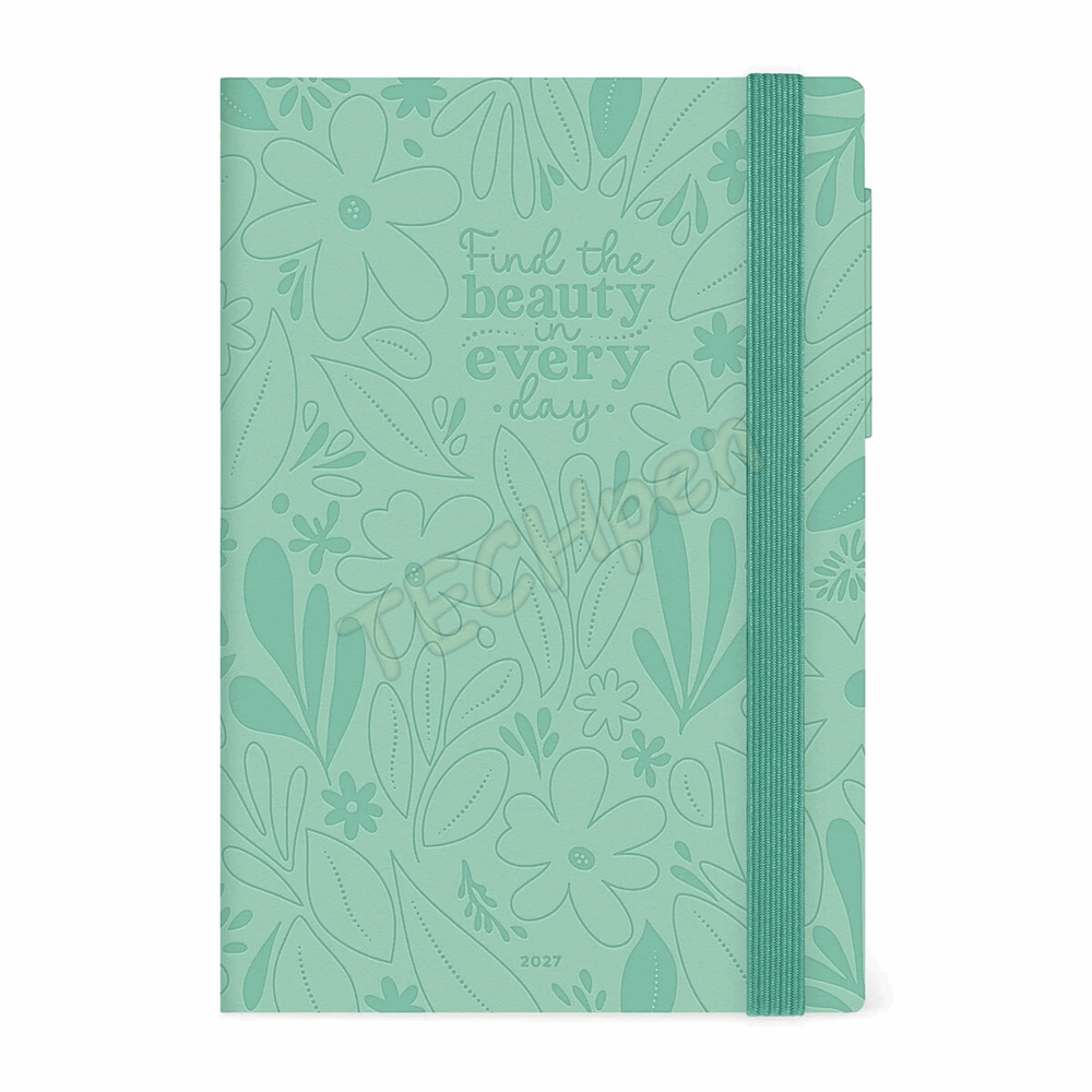 LEGAMI AG2712061 12-MONTH DIARY 2027 - BOTANIC GARDEN - MEDIUM - WEEKLY WITH NOTEBOOK