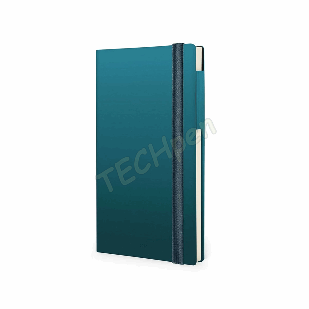 LEGAMI AG2712062 12-MONTH DIARY 2027 - DEEP TEAL - MEDIUM - WEEKLY WITH NOTEBOOK