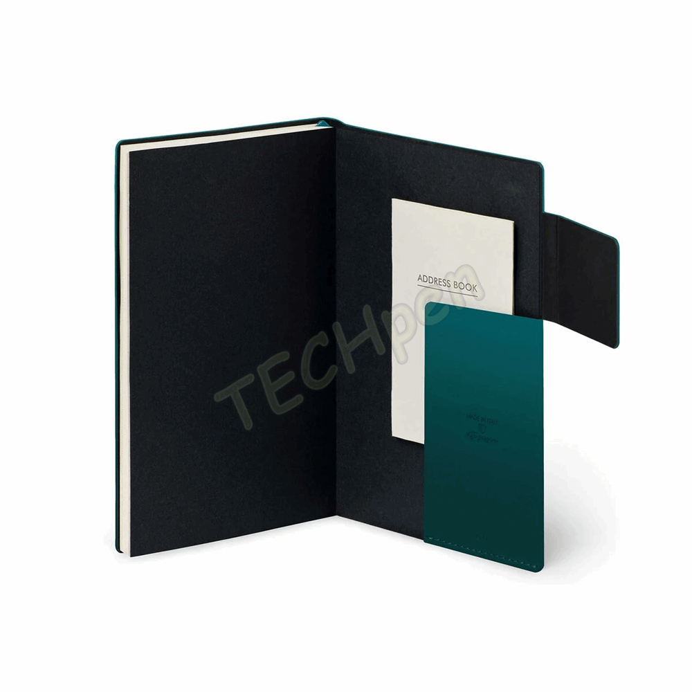 LEGAMI AG2712062 12-MONTH DIARY 2027 - DEEP TEAL - MEDIUM - WEEKLY WITH NOTEBOOK