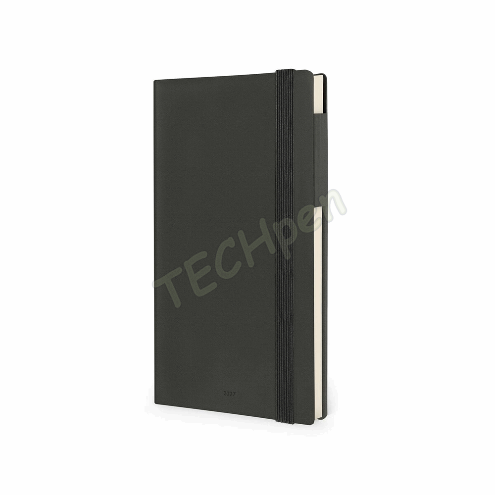 LEGAMI AG2712063 12-MONTH DIARY 2027 - BLACK SUIT - MEDIUM - WEEKLY WITH NOTEBOOK