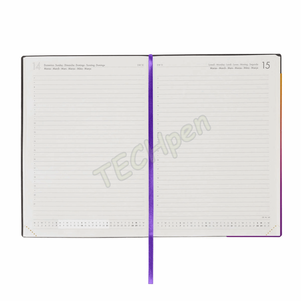 LEGAMI AG2712065 12-MONTH DIARY 2027 - SUNSET VIBES - LARGE - DAILY