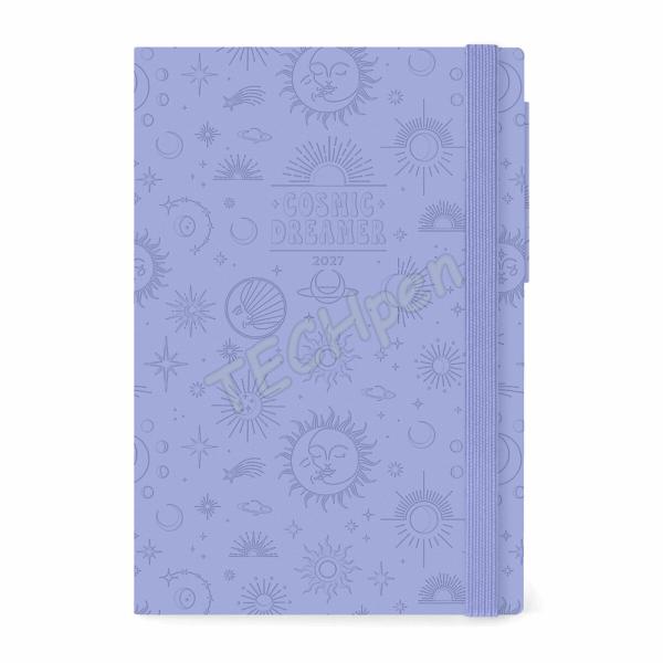 LEGAMI AG2712066 12-MONTH DIARY 2027 - COSMIC LILAC - LARGE - DAILY