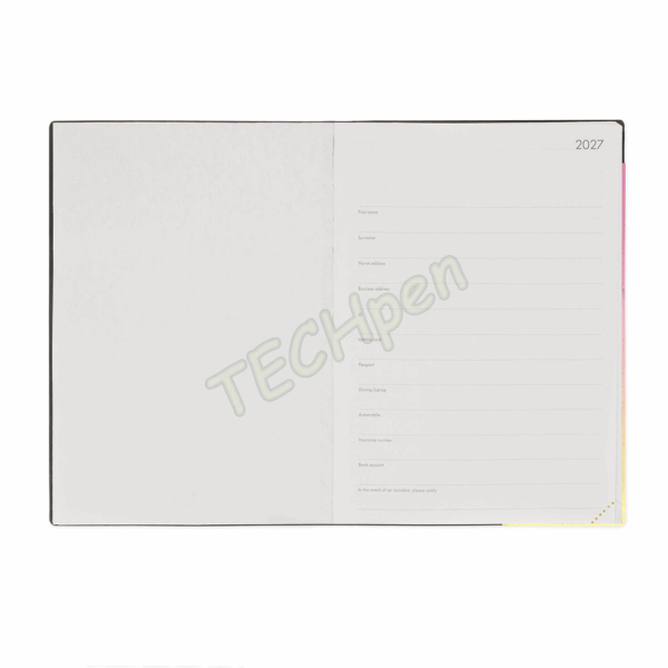 LEGAMI AG2712067 12-MONTH DIARY 2027 - SUNRISE LOVER - LARGE - DAILY