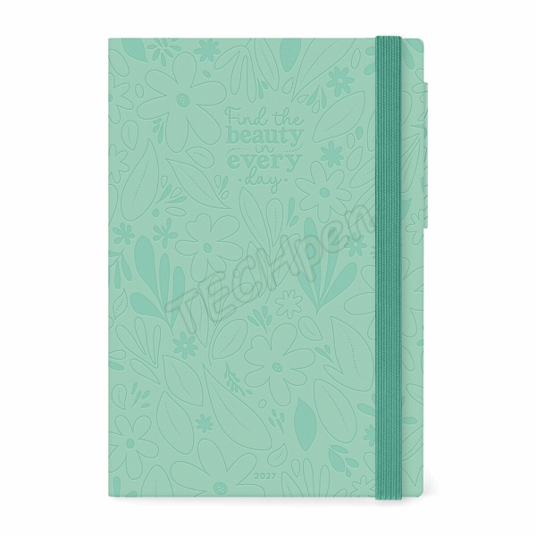 LEGAMI AG2712069 12-MONTH DIARY 2027 - BOTANIC GARDEN - LARGE - DAILY