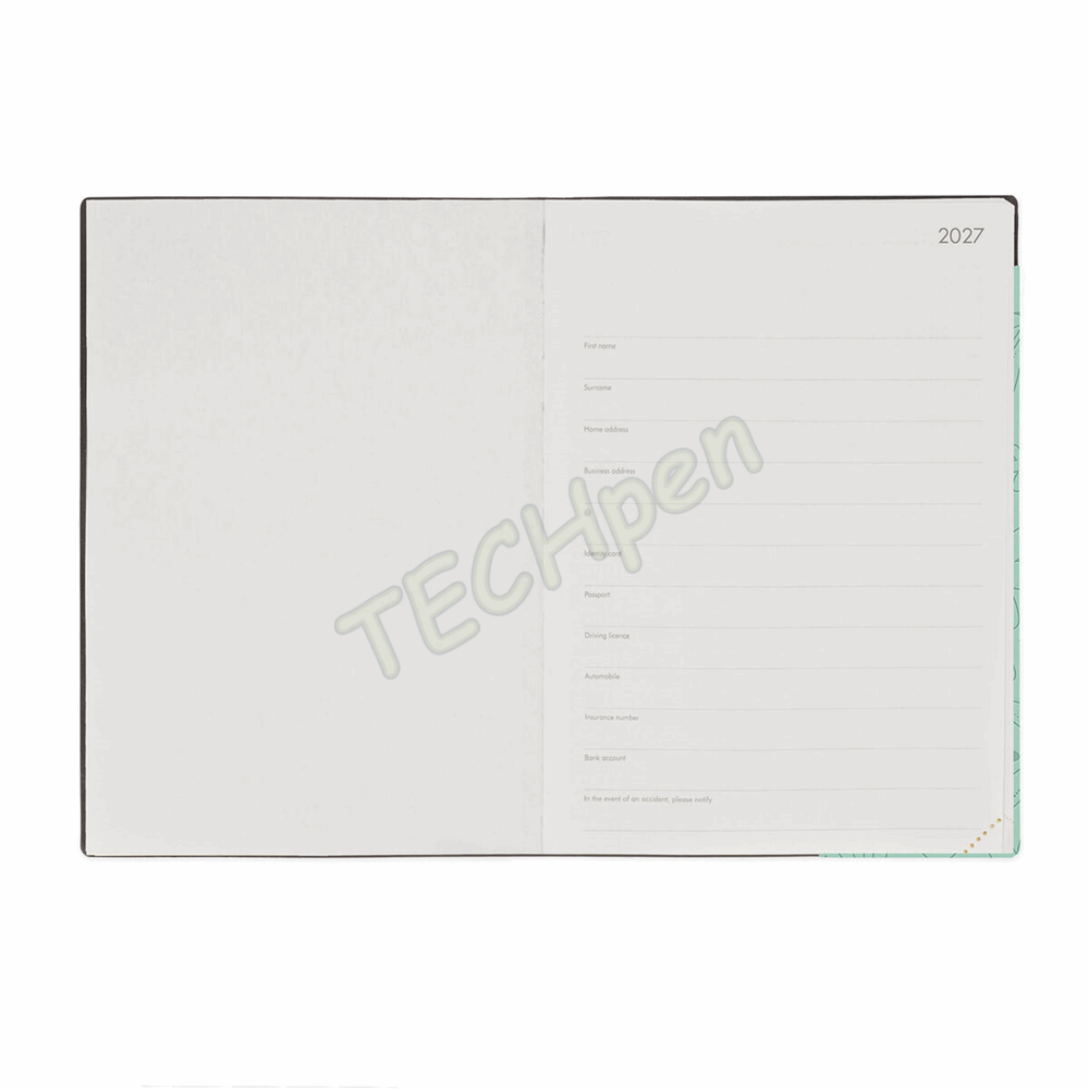 LEGAMI AG2712069 12-MONTH DIARY 2027 - BOTANIC GARDEN - LARGE - DAILY