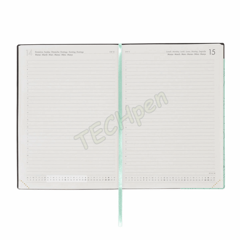 LEGAMI AG2712069 12-MONTH DIARY 2027 - BOTANIC GARDEN - LARGE - DAILY