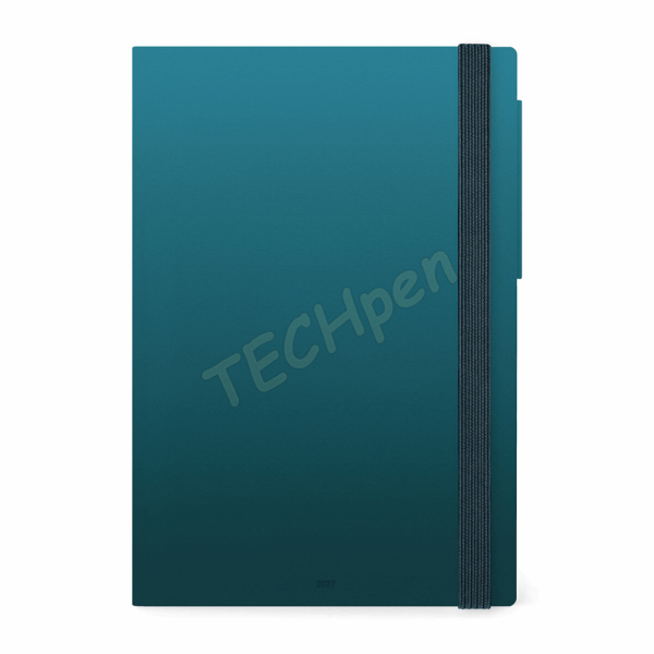 LEGAMI AG2712070 12-MONTH DIARY 2027 - DEEP TEAL - LARGE - DAILY