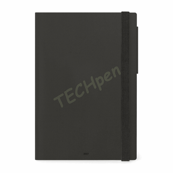 LEGAMI AG2712071 12-MONTH DIARY 2027 - BLACK SUIT - LARGE - DAILY