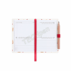 LEGAMI AG2712096 12-MONTH DIARY 2027 - TEDDY BEAR - CHERRY - WHITE - MINI - 2-DAY