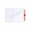 LEGAMI AG2712096 12-MONTH DIARY 2027 - TEDDY BEAR - CHERRY - WHITE - MINI - 2-DAY