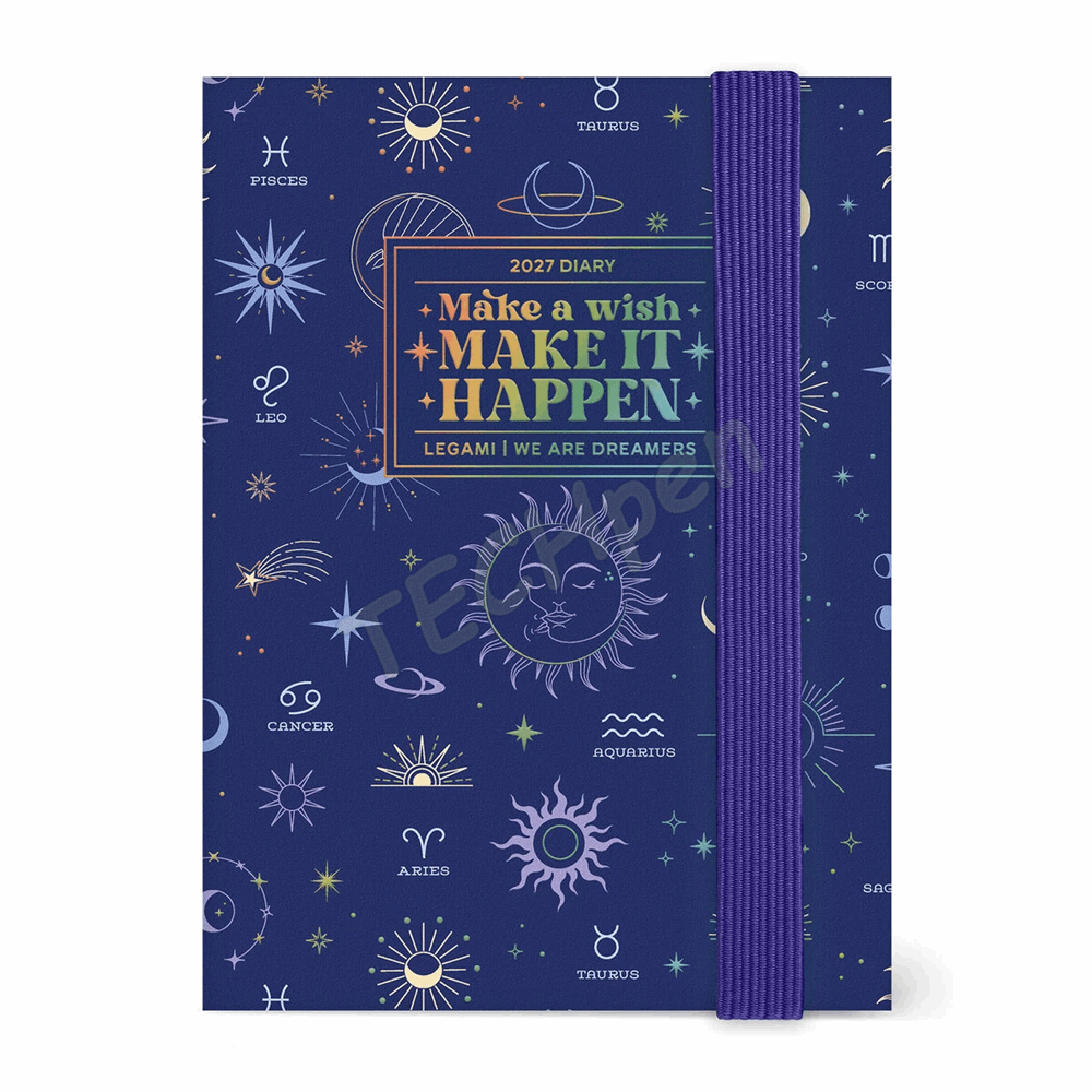 LEGAMI AG2712101 12-MONTH DIARY 2027 - CELESTIAL - MINI - WEEKLY