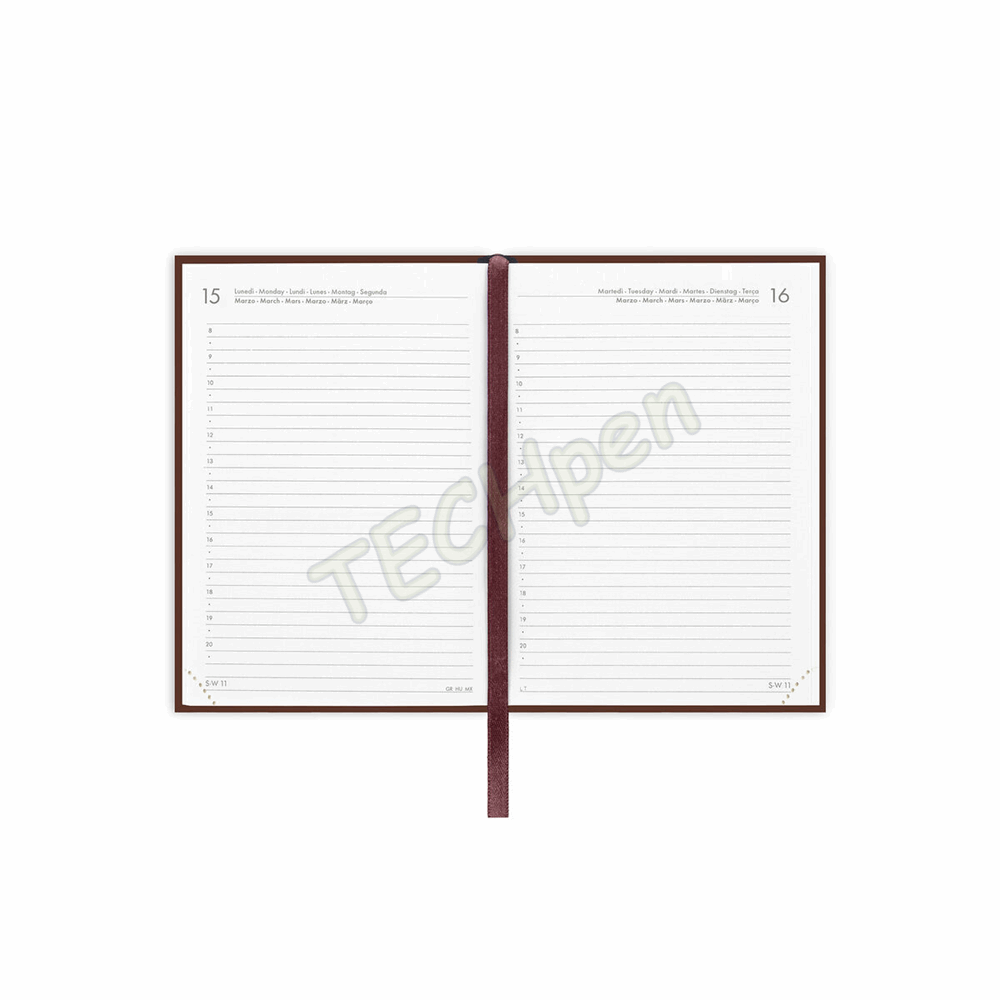 LEGAMI AG2712109 12-MONTH DIARY 2027 - VINTAGE BOOK - CARPE DIEM - SMALL - DAILY