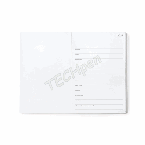 LEGAMI AG2712128 12-MONTH DIARY 2027 - MUSHROOMS - MEDIUM - WEEKLY