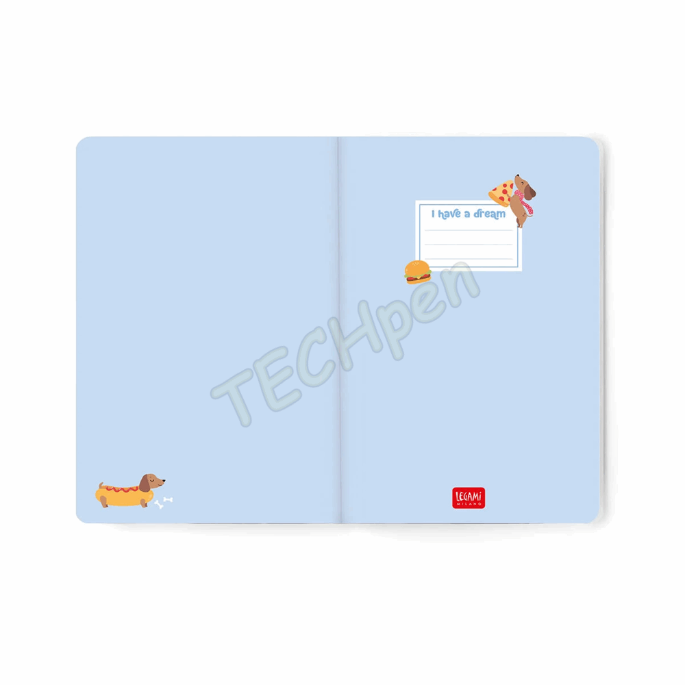 LEGAMI AG2712130 12-MONTH DIARY 2027 - DOG - DACHSHUND - MEDIUM - WEEKLY