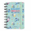 LEGAMI AG2712146 12-MONTH DIARY 2027 - KITTY - BUBBLE TEA - SMALL - DAILY SPIRAL BOUND