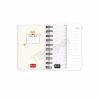 LEGAMI AG2712147 12-MONTH DIARY 2027 - TEDDY BEAR - CHERRY - WHITE - SMALL - DAILY SPIRAL