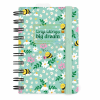 LEGAMI AG2712148 12-MONTH DIARY 2027 - BEE - GREEN - SMALL - DAILY SPIRAL BOUND
