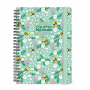 LEGAMI AG2712160 12-MONTH DIARY 2027 - BEE - GREEN - LARGE - WEEKLY SPIRAL BOUND
