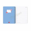 LEGAMI AG2712162 12-MONTH DIARY 2027 - MUSHROOMS - LARGE - WEEKLY SPIRAL BOUND