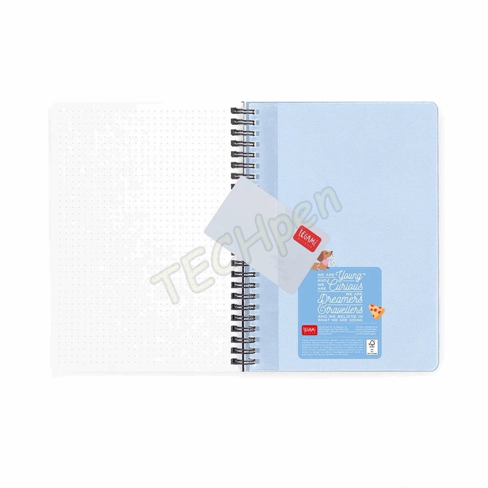 LEGAMI AG2712164 12-MONTH DIARY 2027 - DOG - DACHSHUND - LARGE - WEEKLY SPIRAL BOUND