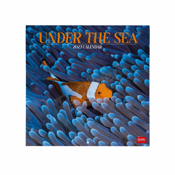 LEGAMI CAL270009 WALL CALENDAR 2027 - ANIMALS - UNDER THE SEA - 30X29