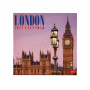 LEGAMI CAL270018 WALL CALENDAR 2027 - AROUND THE WORLD - LONDON - 30X29