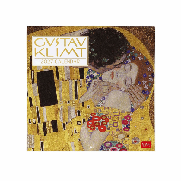 LEGAMI CAL270026 WALL CALENDAR 2027 - ART COLLECTION - GUSTAV KLIMT - 30X29