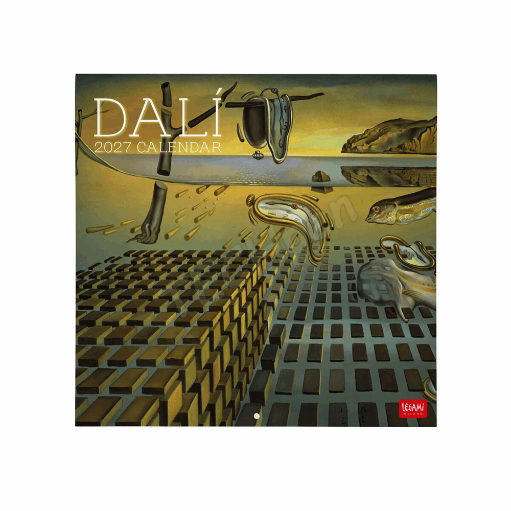 LEGAMI CAL270027 WALL CALENDAR 2027 - ART COLLECTION - SALVADOR DALI - 30X29