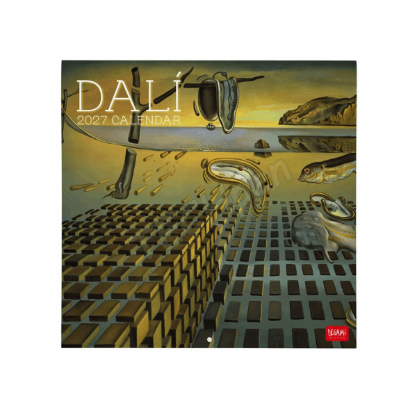 LEGAMI CAL270027 WALL CALENDAR 2027 - ART COLLECTION - SALVADOR DALI - 30X29