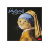 LEGAMI CAL270028 WALL CALENDAR 2027 - ART COLLECTION - MASTERCATS - 30X29