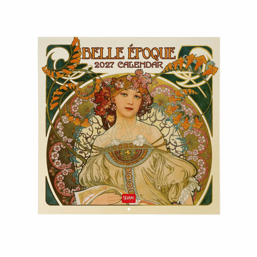 LEGAMI CAL270030 WALL CALENDAR 2027 - ART COLLECTION - BELLE EPOQUE - 30X29
