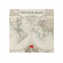 LEGAMI CAL270038 WALL CALENDAR 2027 - VINTAGE - VINTAGE MAPS - 30X29