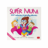 LEGAMI CAL270042 WALL CALENDAR 2027 - FAMILY PLANNER - SUPER MUM - 30X29