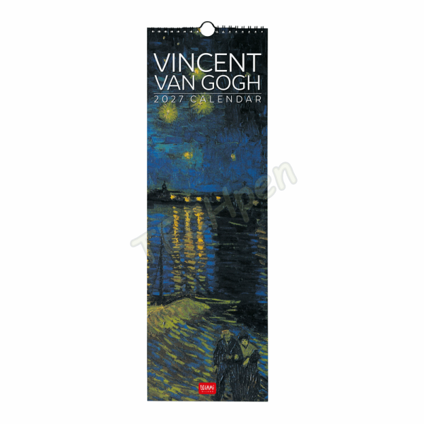 LEGAMI CAL270066 WALL CALENDAR 2027 - ART COLLECTION - VINCENT VAN GOGH - 16X49