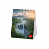 LEGAMI CAL270126 DESK CALENDAR 2027 - NATURE & LANDSCAPES - PLANET EARTH - 12X14.5