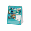 LEGAMI CAL270128 DESK CALENDAR 2027 - NATURE & LANDSCAPES - VITAMIN SEA - 12X14.5