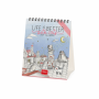 LEGAMI CAL270139 DESK CALENDAR 2027 - CATS - SKETCHY CATS - 12X14.5