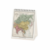 LEGAMI CAL270145 DESK CALENDAR 2027 - VINTAGE - VINTAGE MAPS - 12X14.5