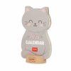 LEGAMI CALSH270169 SHAPED CALENDAR W.WOODEN BASE2027 - SHAPED CALENDAR WITH WOODEN BA - CA