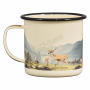 GENTLEMENS GREAT OUTDOORS ENAMEL MUG DEER GEN371